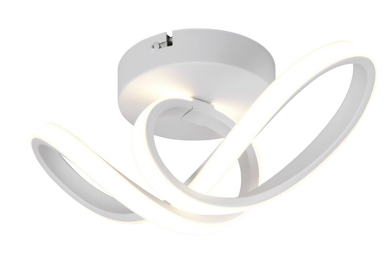 Trio RL Rusa LED kattovalaisin mattavalkoinen 4000K